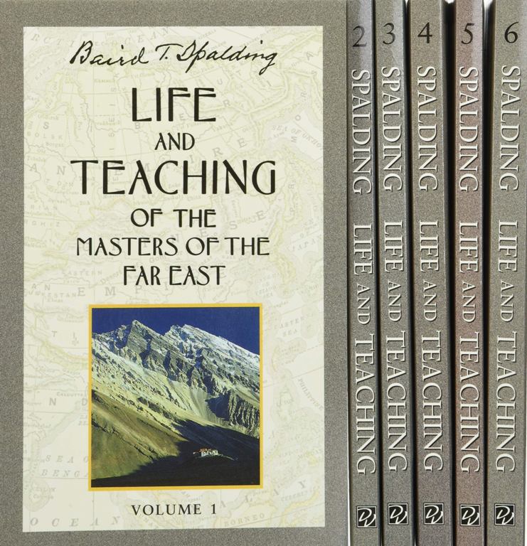 6 tập sách Life and Teaching of the Masters of the Far East (Hành Trình Về Phương Đông) của Spalding